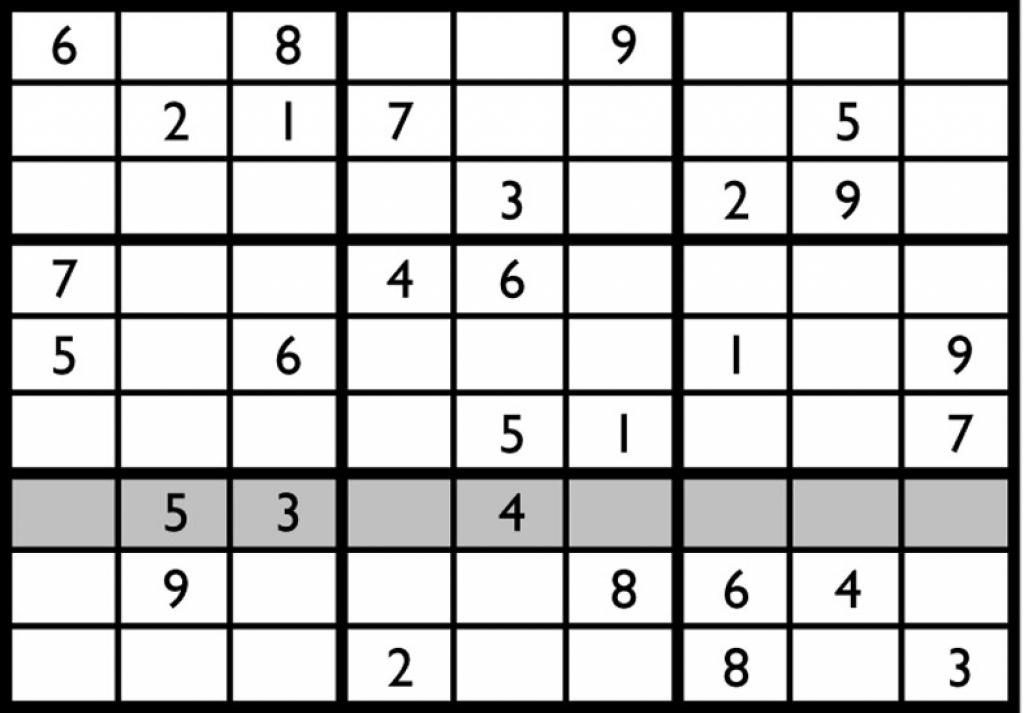 Sudoku mīkla