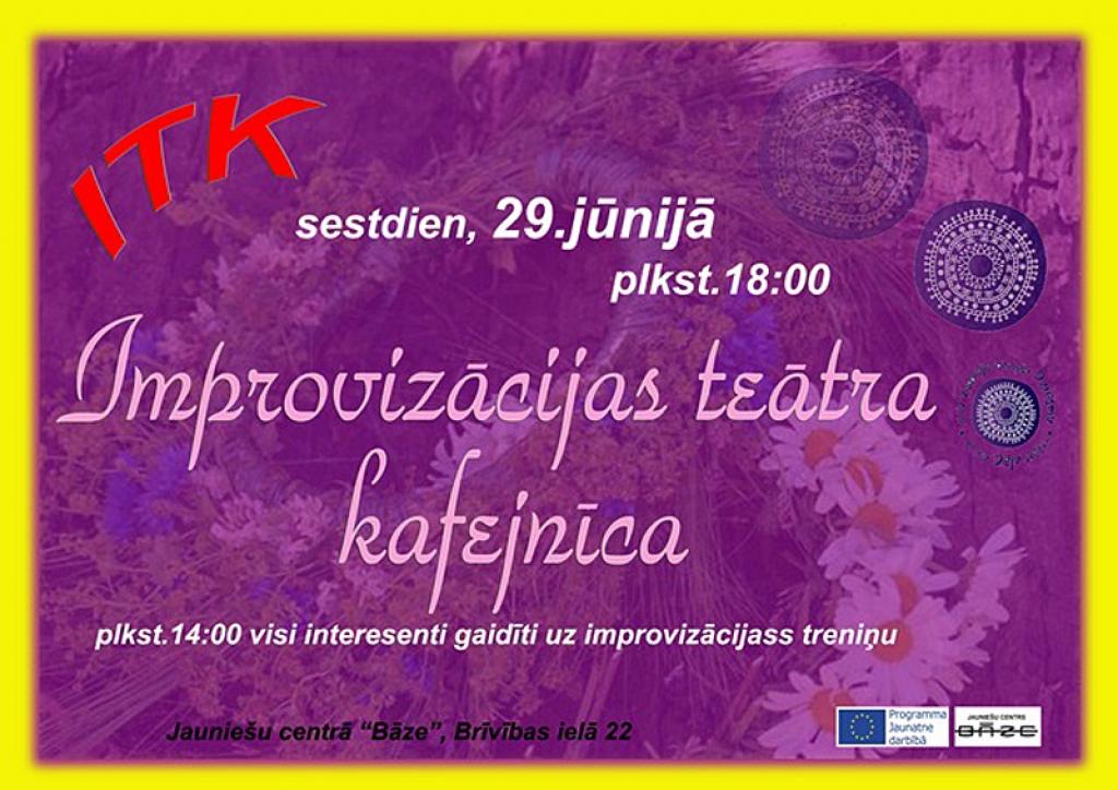 Jaunatnes centrā "Bāze" - Improvizācijas teātris