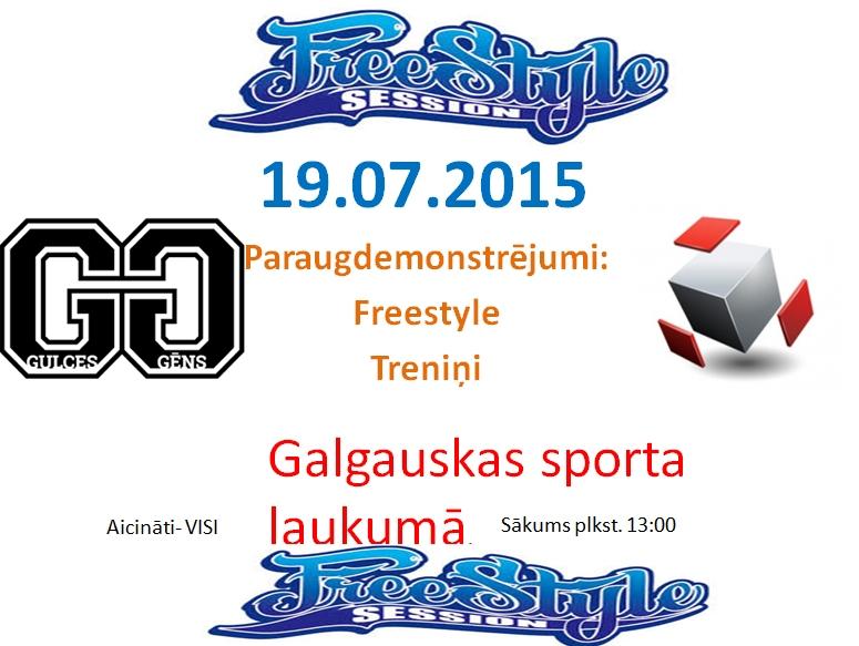 Paraugdemonstrējumi freestyle un sporta treniņi