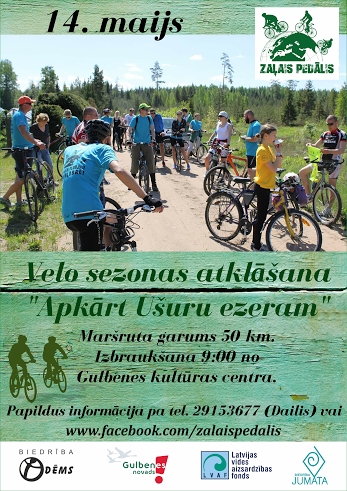 Velosezonas atklāšana „Ušuru ezers” 