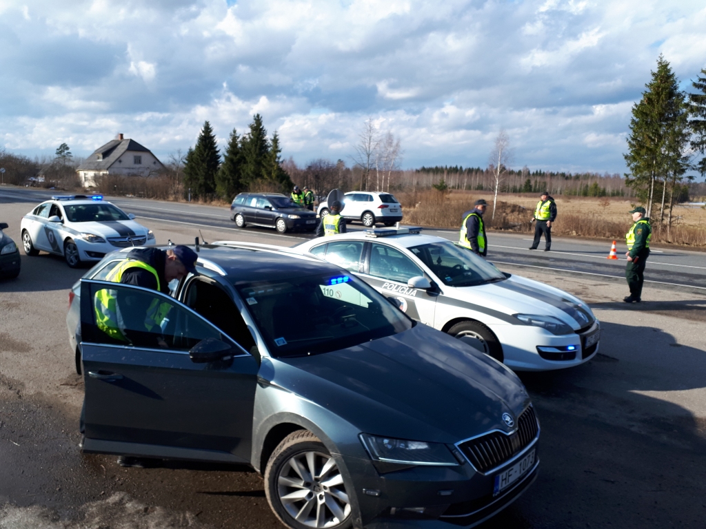 Valsts policija Vidzemes reģionā rīko profilaktisko pasākumu ceļu satiksmē