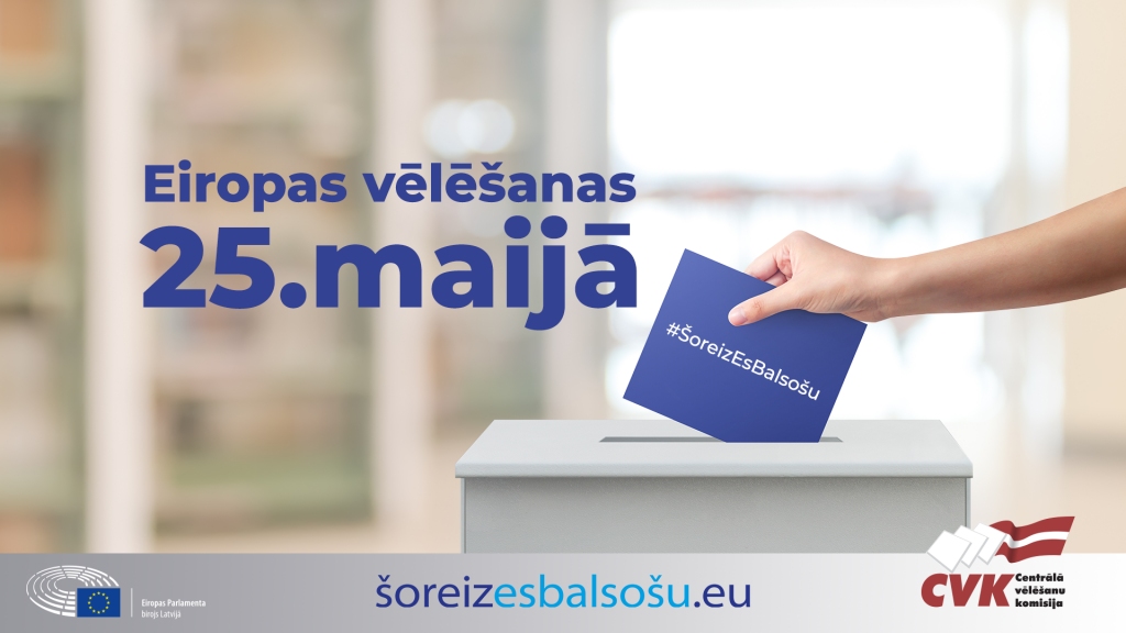 Eiropas vēlēšanu nedēļa - uzzini, kad, kur un kā balsot!