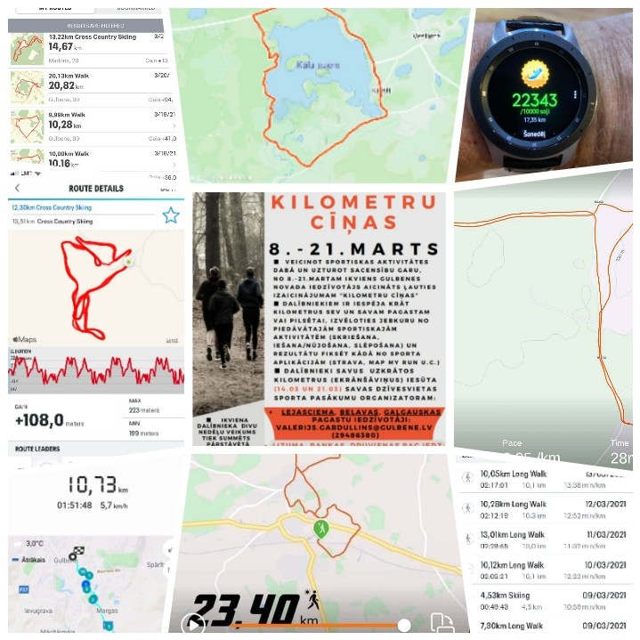 Gulbenes novada "Kilometru cīņas" beigušās