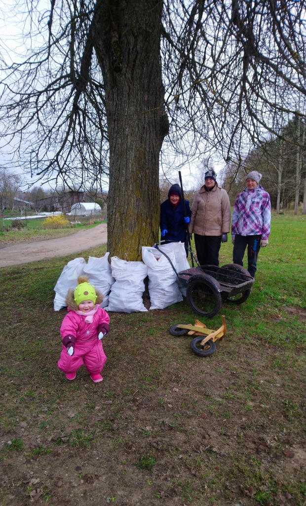 Lielā Talka Raiņa ielā Gulbenē